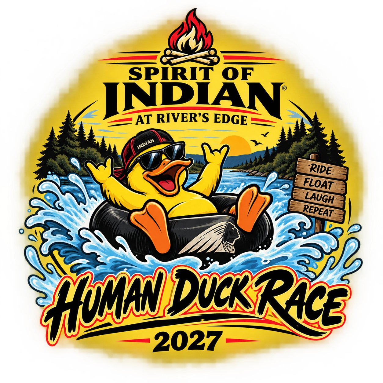 Duck Race indian motorcycle events in Wisconsin
