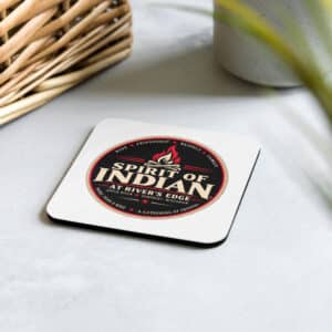 Cork-back coaster